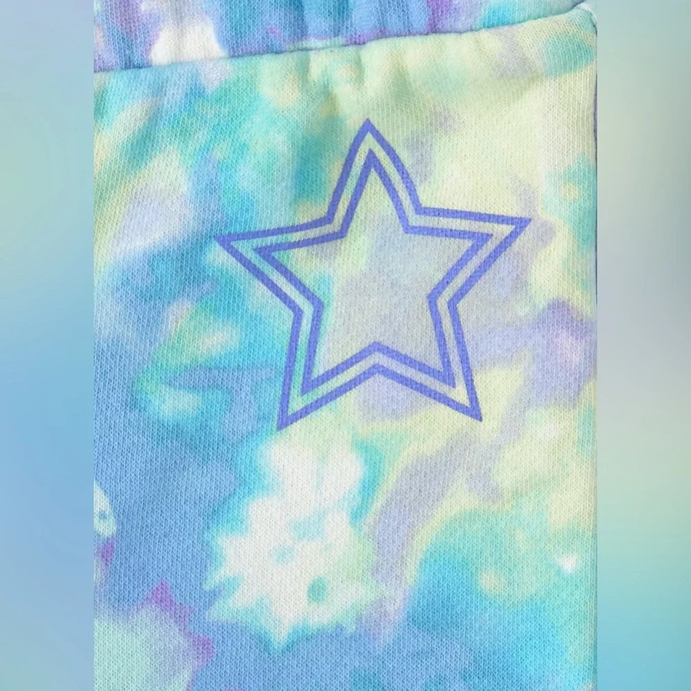 The Children's Place Tie-Dye Pajama Set - Blue and Purple